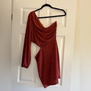 Altar’d State One Shoulder Cutout Dress